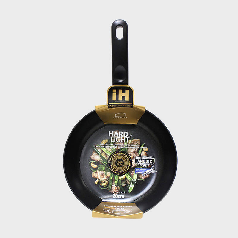 Chảo Cookplus Hard&Light Bằng Nhôm 20cm LocknLock , W/Coating Inside Okitsumo - LHB2203OK-1, , large image number null
